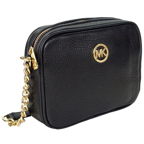 michael kors bag crossbody black|michael kors black purse small.